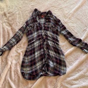 Flannel dress